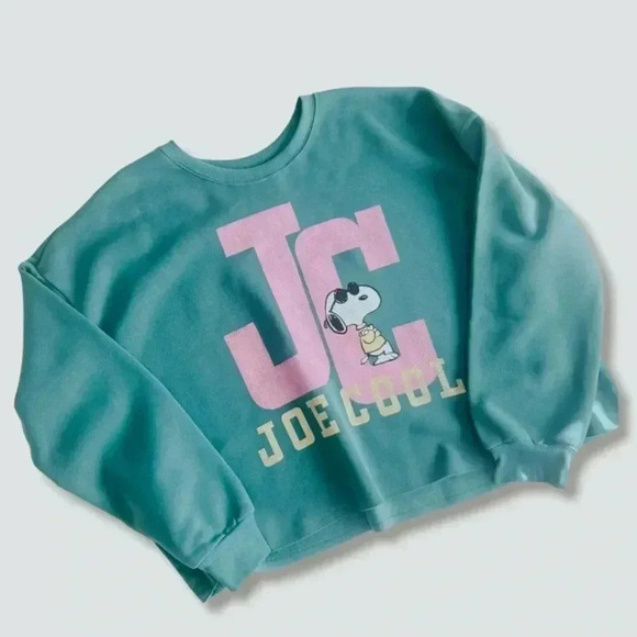 Grayson Threads Peanuts Joe Cool Snoopy Crewneck Graphic Sweatshirt - Size 2X - Picture 3 of 7